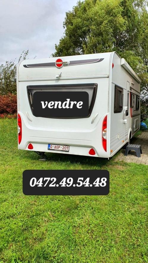caravane, Caravans en Kamperen, Caravans, Particulier, tot en met 6, 500 - 750 kg, Rondzit, Bürstner, Dwarsbed, Lengtebed, 6 tot 7 meter