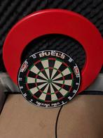 Dartbord met surround, Sport en Fitness, Darts, Ophalen, Zo goed als nieuw, Dartbord