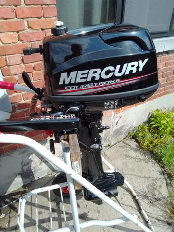 Mercury motor 6pk voor de boot, Watersport en Boten, Ophalen, Gebruikt, 5 tot 10 pk, Viertaktmotor