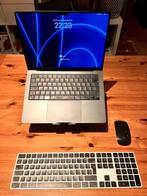 MacBook Pro 14" M3 Pro met extra's, Informatique & Logiciels, Apple Macbooks, Qwerty, Autres tailles, 512 GB, Comme neuf