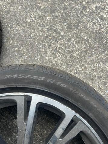 Pack de 4 roue brabus en titane, Pneus et Jantes, Utilisé, Autre, Pneus hiver