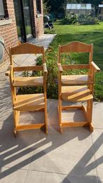 Houten kinderstoelen, Kinderen en Baby's, Kinderstoelen, Ophalen, Gebruikt