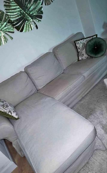 Ikea 3 zit met longchair  beschikbaar voor biedingen