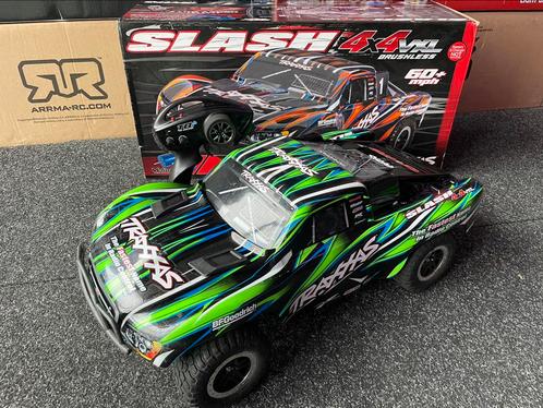 Traxxas Slash 4x4 Vxl Brushless, Hobby en Vrije tijd, Modelbouw | Radiografisch | Auto's, Ophalen of Verzenden