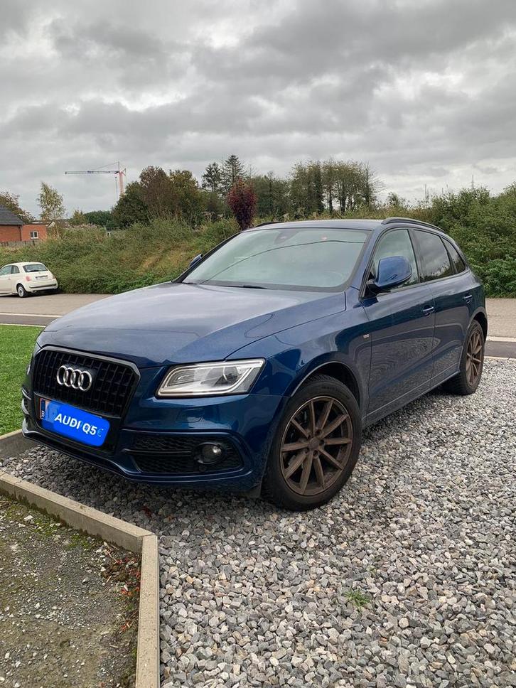 Audi Q5 Sline, Auto's, Audi, Particulier, Q5, Panoramadak, Radio, Handgeschakeld, Ophalen