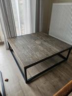 Mooie salontafel, Huis en Inrichting, Tafels | Salontafels, Ophalen, Zo goed als nieuw, Vierkant, Metaal