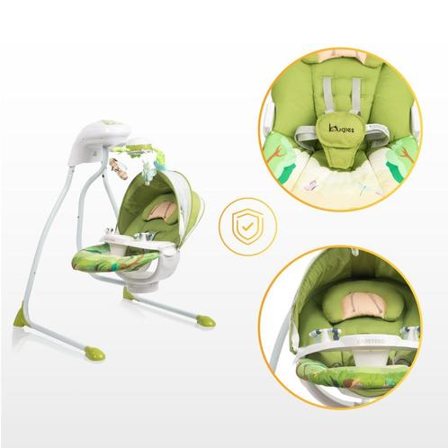 Bugies Elektrische Babyschommel – De Beste Keuze voor Comfor, Kinderen en Baby's, Wipstoeltjes, Nieuw, Wipstoel, Overige merken