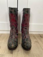 Bottes à talons/Motif serpent/Muxart, Enlèvement, Comme neuf