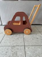 Prachtige houten speelgoed loopwagen, Jouet à Pousser ou Tirer, Comme neuf, Enlèvement
