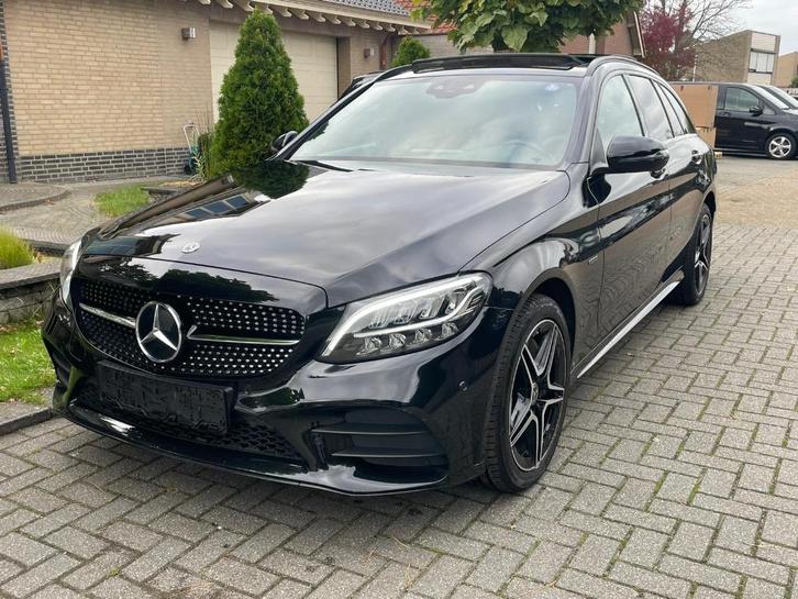 Mercedes C 300 de AMG Line PANO LED NAVI CAMERA MOTOR DEFECT, Auto's, Mercedes-Benz, Bedrijf, Te koop, C-Klasse, ABS, Achteruitrijcamera