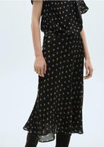 Jurk zwart met gouden bolletjes one size, Ophalen of Verzenden, Nieuw, Maat 38/40 (M), Zwart
