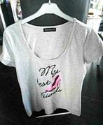 T-shirt voor dames, Kleding | Dames, T-shirts, Ophalen of Verzenden, Nieuw, Grijs, Korte mouw