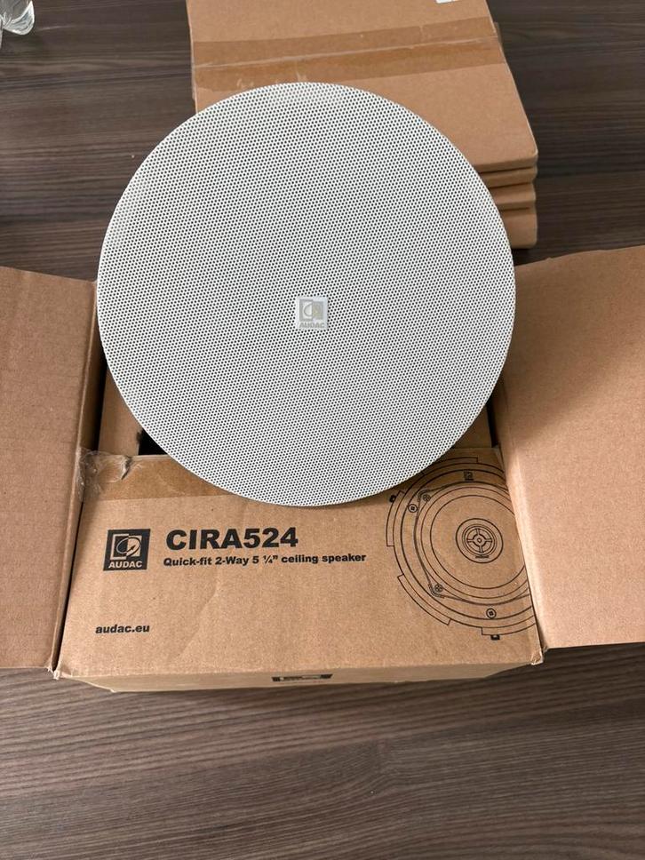 Audac CIRA524 inbouwspeaker, Audio, Tv en Foto, Luidsprekerboxen, Nieuw, Ophalen of Verzenden