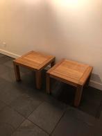 Kersenhouten bijzettafeltjes 2x, Enlèvement, Comme neuf
