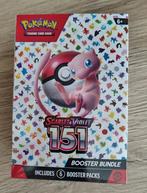 151 Mew - Boosterbundle (3), Ophalen, Zo goed als nieuw, Overige typen