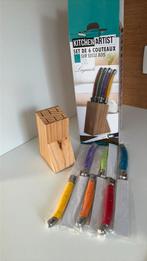 Messenblok, Huis en Inrichting, Keuken | Bestek, Ophalen, Nieuw, Inox of Chroom, Bestekset