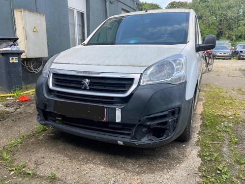 Peugeot Partner 1.6 HDi 75, Auto's, Peugeot, Bedrijf, Partner, Diesel, Overige carrosserie, 4 deurs, Handgeschakeld, Wit, Grijs