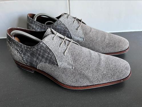 Floris van Bommel herenschoenen maat 9.5 / 43.5 H, Kleding | Heren, Schoenen, Zo goed als nieuw, Veterschoenen, Overige kleuren