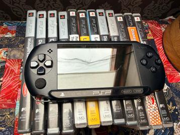Psp met games en oplader beschikbaar voor biedingen