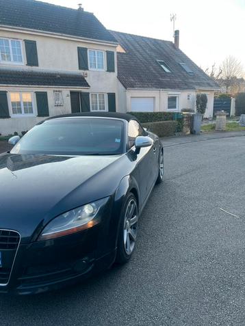 Audi TT  3,2 V6 cabriolet fulls options volant a droite RHD, Autos, Cuir, Noir, Automatique, Particulier