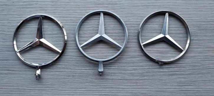 lot van  3 Mercedes sterren, Verzamelen, Merken en Reclamevoorwerpen, Zo goed als nieuw, Overige typen, Verzenden