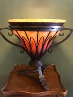 Art-Deco Schaal in Houder in stijl van Müller Frères., Ophalen of Verzenden