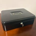 Geldkist met muntenteller en sleutel, in topstaat, Verzamelen, Ophalen of Verzenden, Zo goed als nieuw