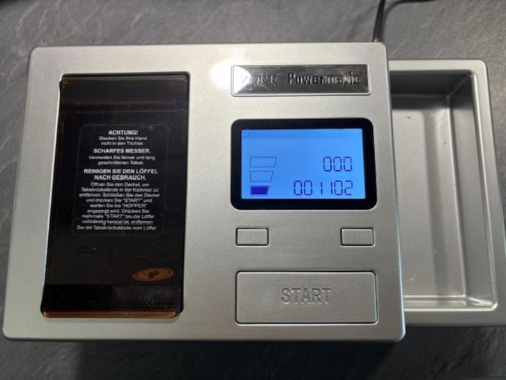 Zorr Powermatic 3+ met maar 1102 sigaretten geschoten, Verzamelen, Rookartikelen, Aanstekers en Luciferdoosjes, Gebruikt, Overige typen