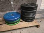 Poids olympiques | Platen | Olympische Schijven | Bumper, Sport en Fitness, Fitnessmaterialen, Ophalen, Gebruikt, Benen, Halterschijven