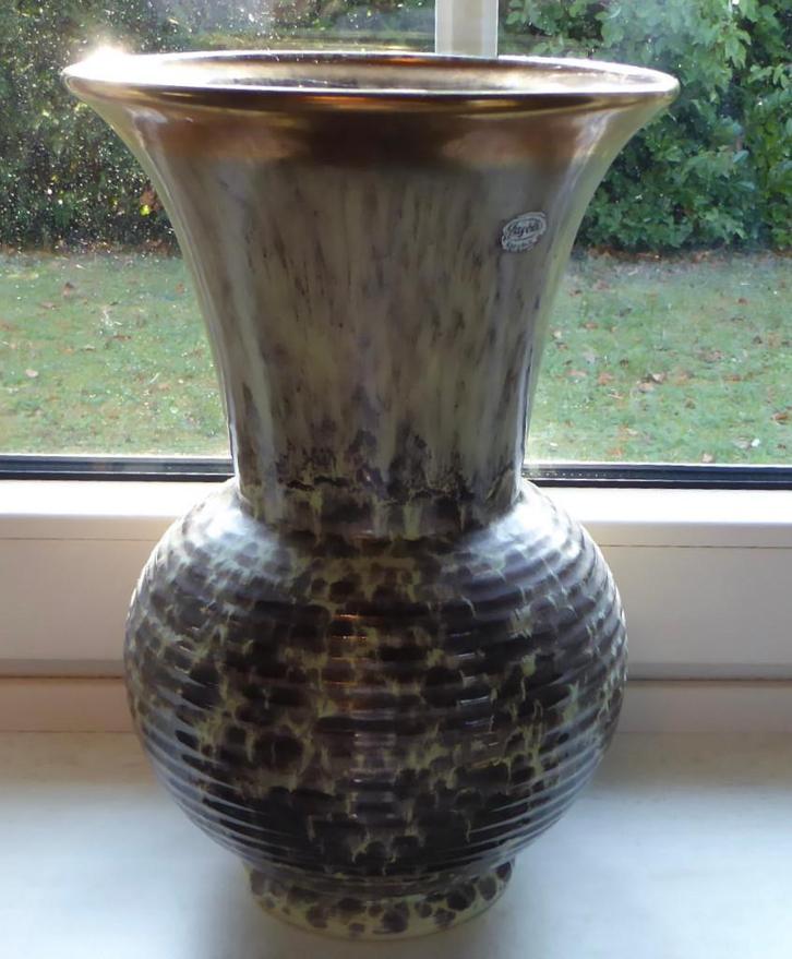 Oude Jasba vaas Duitsland/ 30 cm hoog/ Prima staat, Antiek en Kunst, Antiek | Vazen, Ophalen of Verzenden