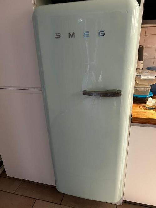 SMEG koelkast met vriesvak, mintgroen, Elektronische apparatuur, Koelkasten en IJskasten, Met vriesvak, Ophalen of Verzenden