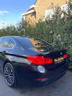 BMW 530E 2017, Auto's, Automaat, Achterwielaandrijving, Zwart, Leder