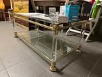 Salontafel glas, Huis en Inrichting, Ophalen, Gebruikt, Glas, 50 tot 75 cm