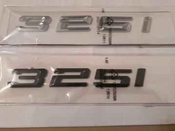 Bmw koffer embleem/logo zwart/zilver>535d/535i/325i/328i... beschikbaar voor biedingen