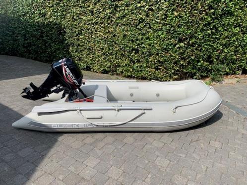 opblaasbare boot, Watersport en Boten, Rubberboten, Zo goed als nieuw, Quicksilver, Hout, Minder dan 70 pk, Benzine, Ophalen