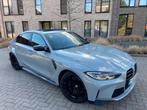 BMW M3 G80 Competition* 510 pk *2021 * garantie, Auto's, BMW, Te koop, Zilver of Grijs, Berline, Benzine