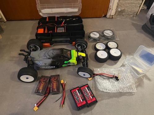 Yokomo yz-2 CAL2 rc auto met veel extra’s, Hobby en Vrije tijd, Modelauto's | 1:5 tot 1:12, Gebruikt, Motor, 1:9 t/m 1:12, Ophalen of Verzenden