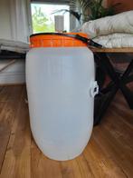 WIJNVAT PLASTIEK 130 liter, Ophalen, Gebruikt