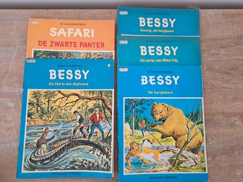 5 Strips Bessy - W. Vandersteen - rookvrije omgeving, Livres, BD, Comme neuf, Enlèvement ou Envoi