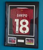 Gesigneerd Cody Gakpo Shirt Liverpool FC met certificaat, Enlèvement ou Envoi, Maillot