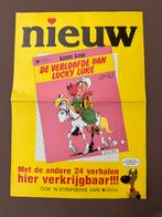 Vintage poster Lucky Luke strip, Ophalen of Verzenden, Zo goed als nieuw