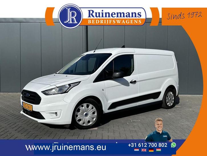 Ford Transit Connect 1.5 EcoBlue 100 PK AUTOMAAT / L2H1 / 1e, Auto's, Bestelwagens en Lichte vracht, ABS, Adaptive Cruise Control