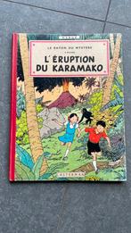 HERGÉ - Le rayon du Mystère L’ÉRUPTION DU KARAMAKO 1952, Boeken, Ophalen, Gelezen
