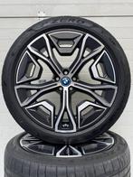 22” BMW IX I20 VELGEN ZOMERBANDEN ORIG SET TPMS 1021*, Gebruikt, 275 mm, Banden en Velgen, Overige maten