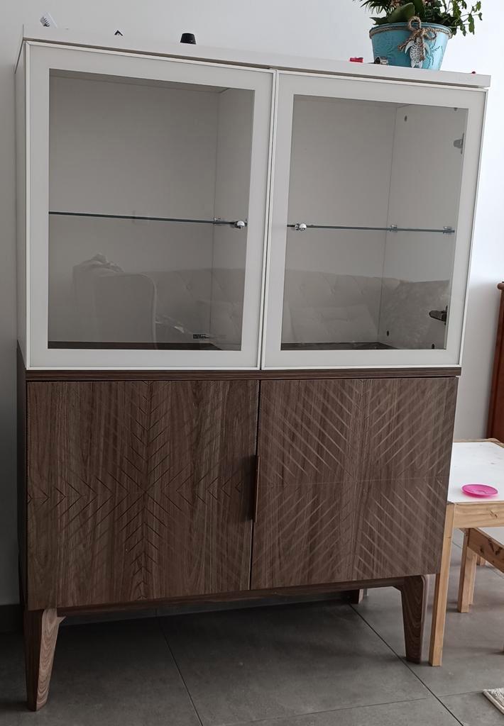 Vitrinekast zo goed als nieuw, Huis en Inrichting, Kasten | Vitrinekasten, Zo goed als nieuw, Ophalen