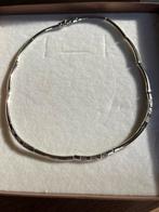 Setje zilveren juwelen ketting, armband en ring, Ophalen of Verzenden, Gebruikt, Zilver