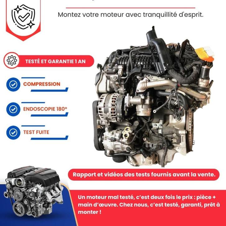Moteur volvo v40 v50 v60 s60 xc60 xc90 2.0d bi, Autos : Pièces & Accessoires, Moteurs & Accessoires, Volvo, Neuf, Enlèvement ou Envoi