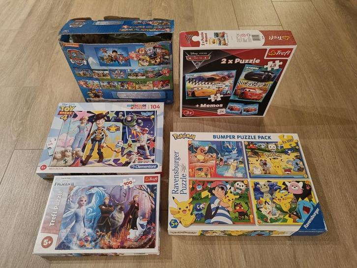 Puzzels, Kinderen en Baby's, Speelgoed | Kinderpuzzels, Gebruikt, Meer dan 50 stukjes, Ophalen of Verzenden