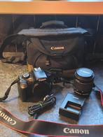 Canon EOS 1100D + Canon EFS 18-55mm 1:3.5-5.6 lens, TV, Hi-fi & Vidéo, Appareils photo numériques, Sans zoom optique, Enlèvement ou Envoi
