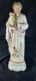 Authentiek Antiek biscuit porseleinen beeld, Antiek en Kunst, Ophalen of Verzenden